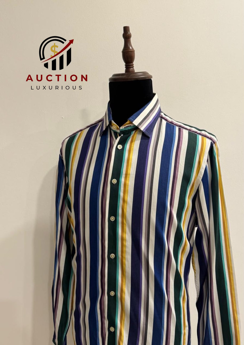 HAWES & CURTIS MULTI STRIPE PICCADILLY