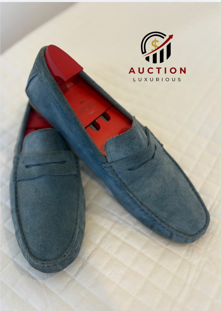 Tommy Hilfiger Suede Cleat Driver Shoes