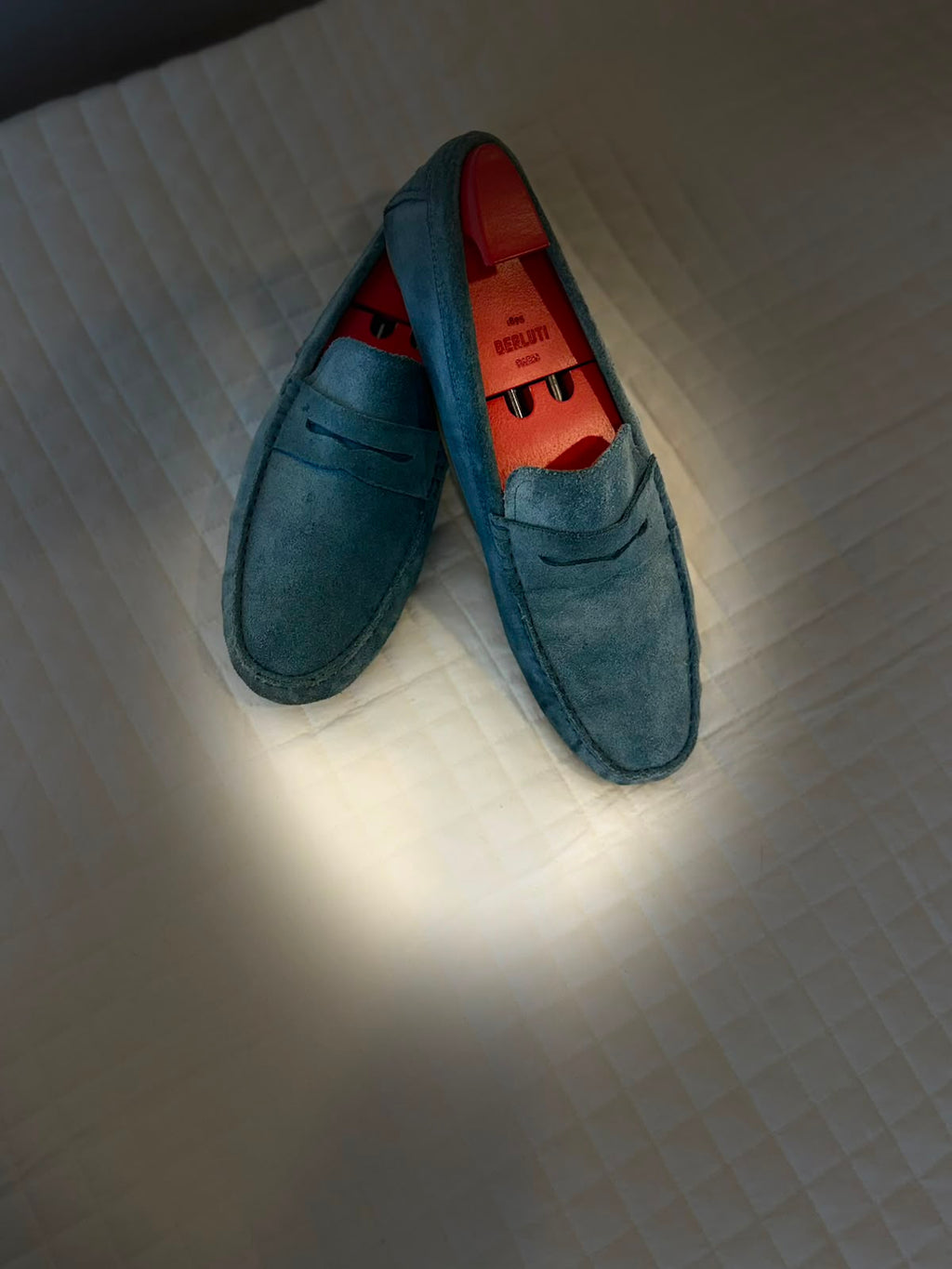Tommy Hilfiger Suede Cleat Driver Shoes