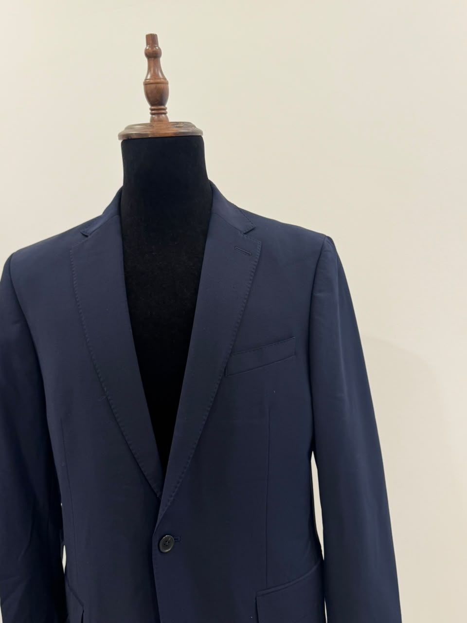 PRIZE 2 BLUE CHECKED BUTTON BLAZE
