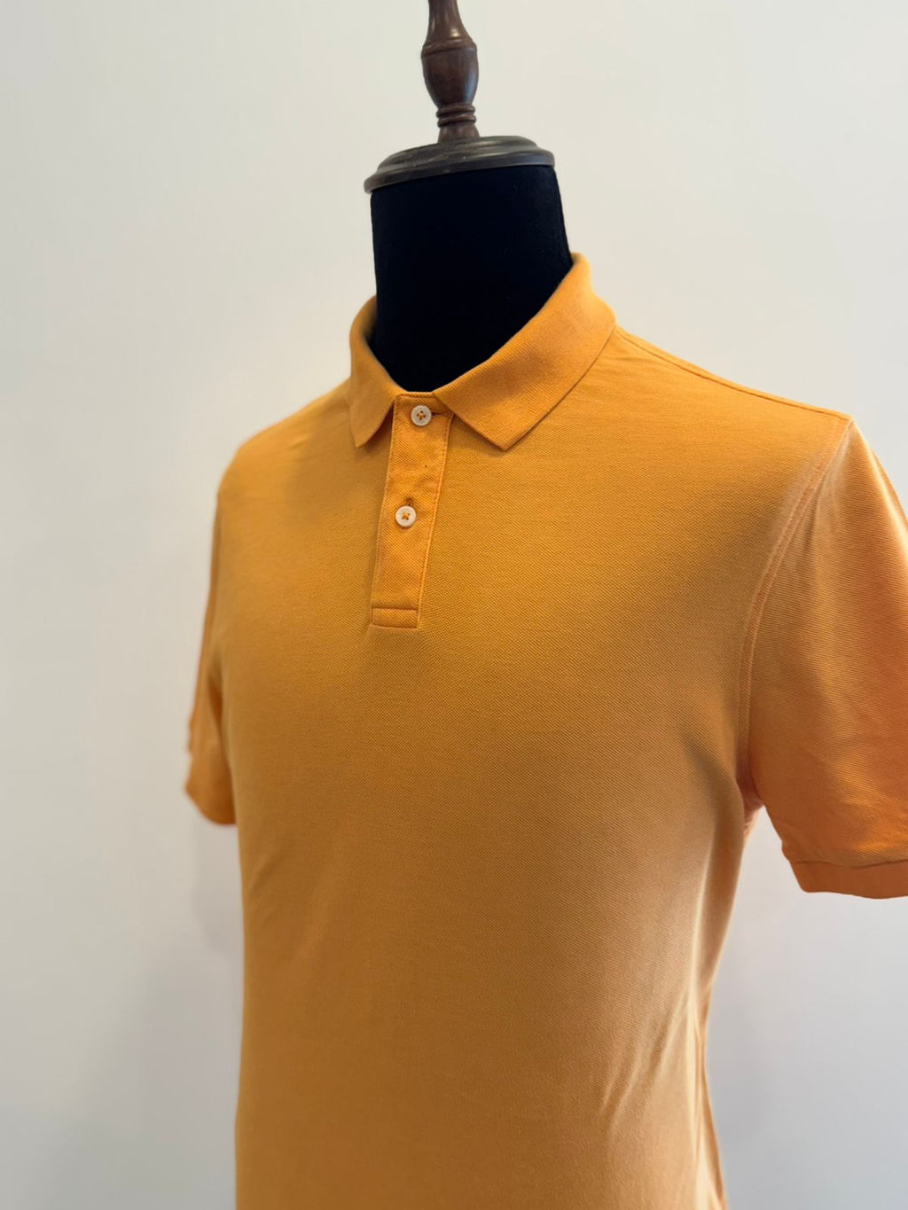 M&S ORANGE POLO T-SHIRT
