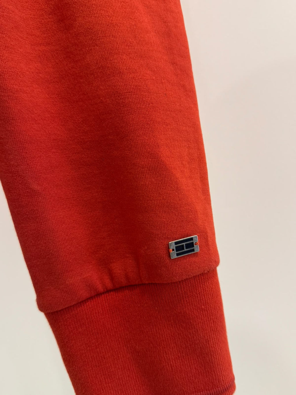 FULL ZIP UP TOMMY HILFIGER ORANGE JACKET
