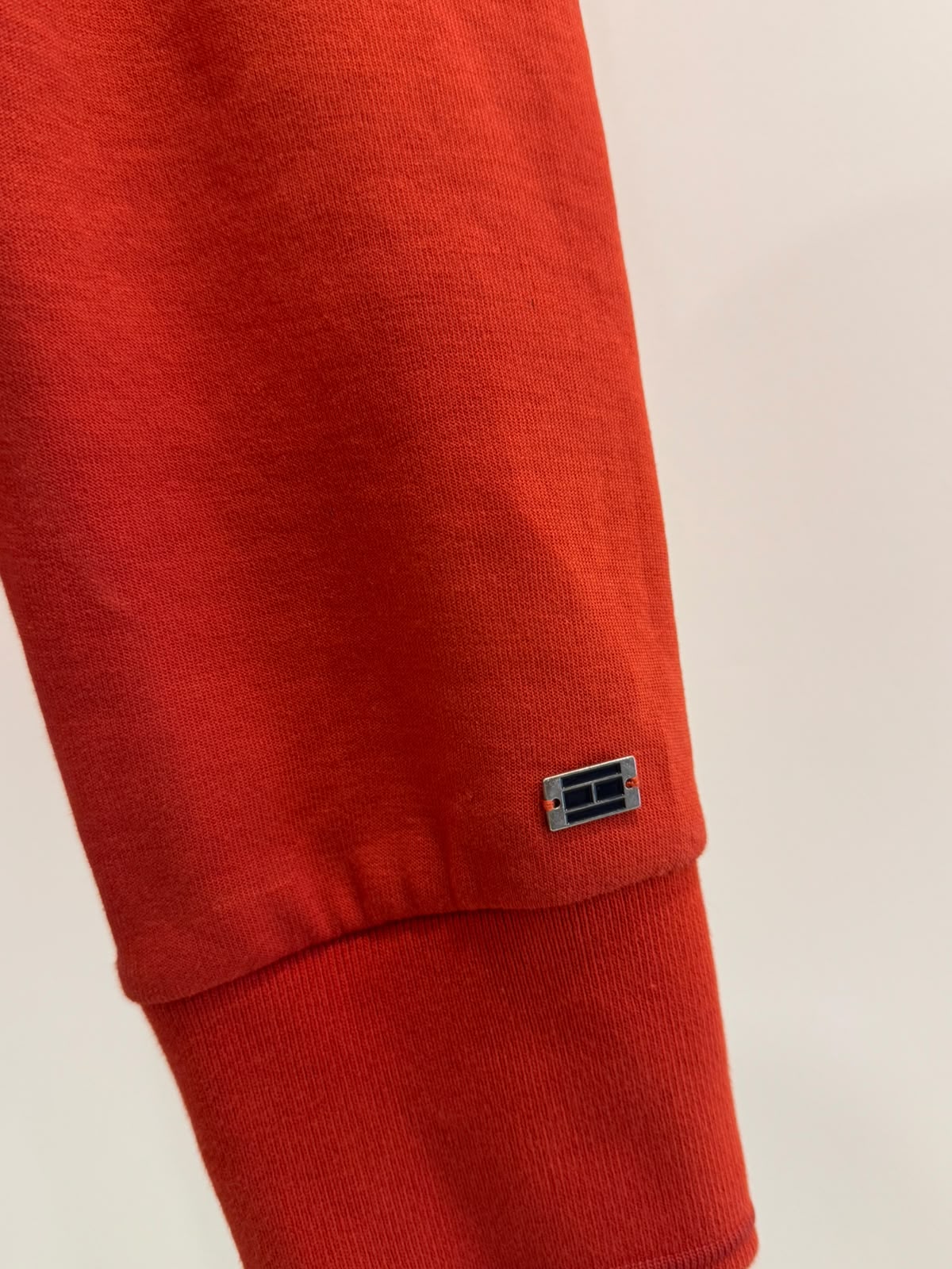 FULL ZIP UP TOMMY HILFIGER ORANGE JACKET