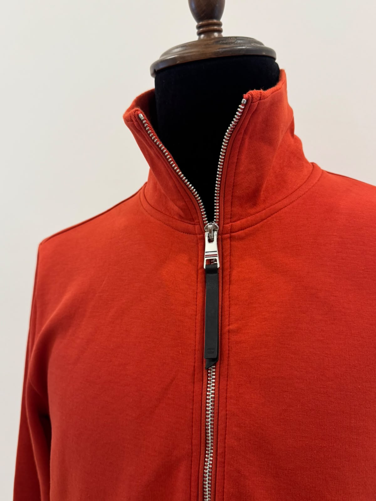 FULL ZIP UP TOMMY HILFIGER ORANGE JACKET