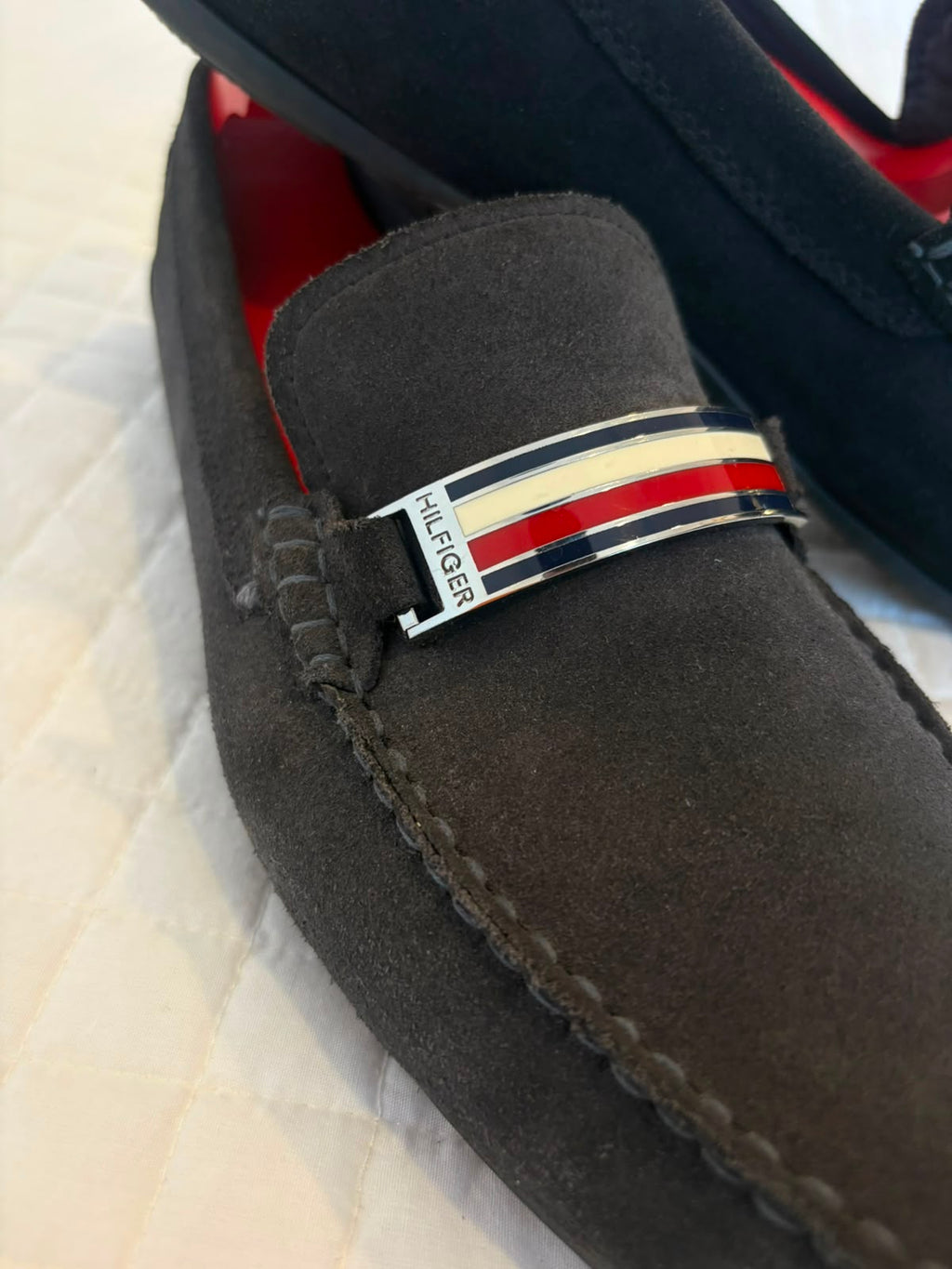 Tommy Hilfiger suede loafers