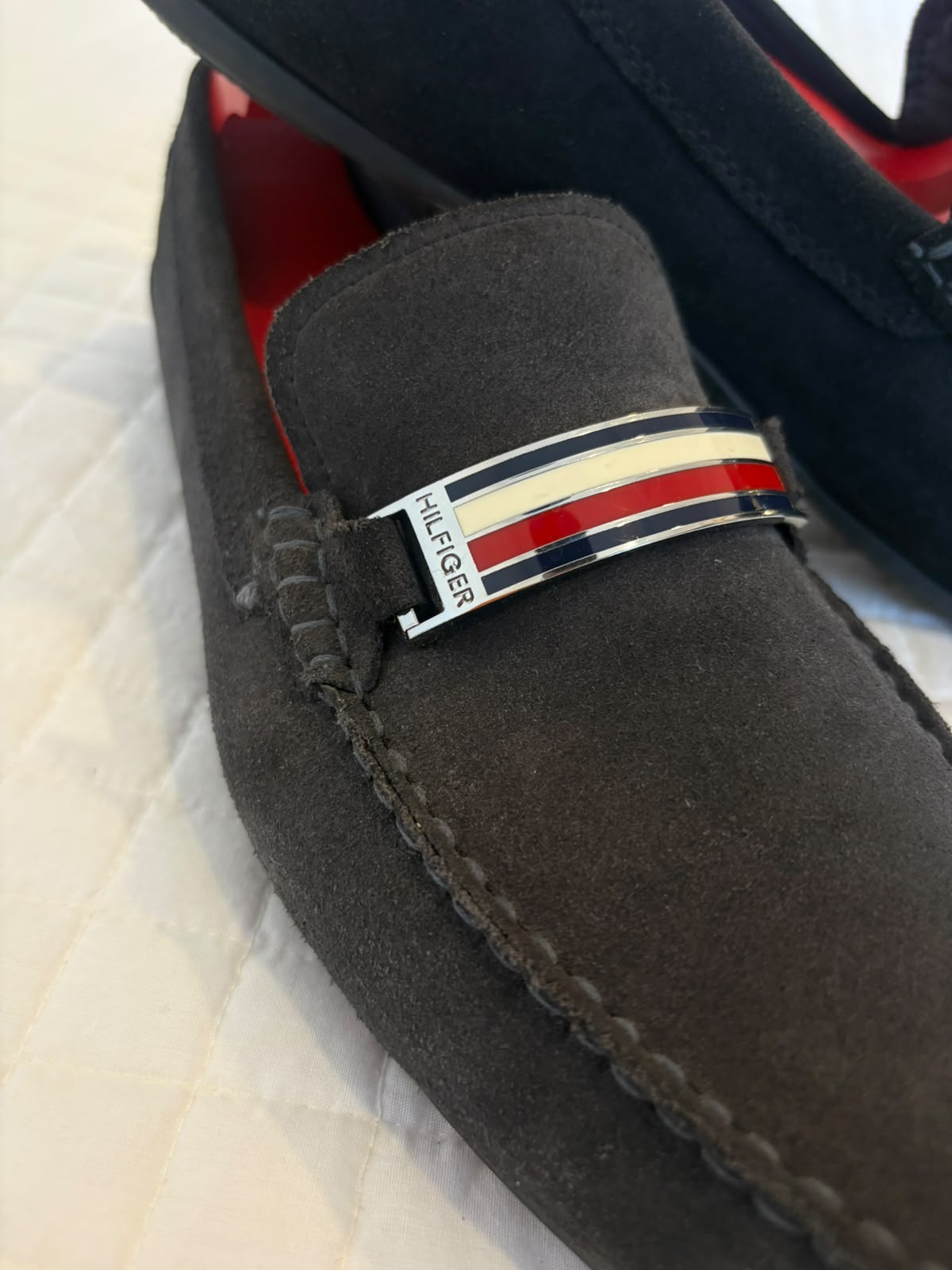 Tommy Hilfiger suede loafers