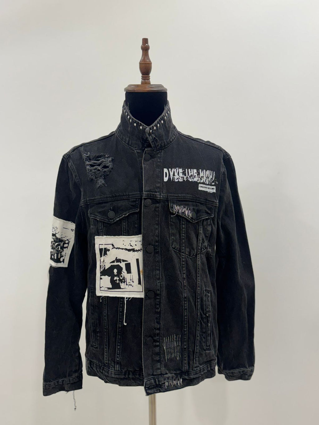ZARA LIMITED EDITION PRINT DENIM JACKET